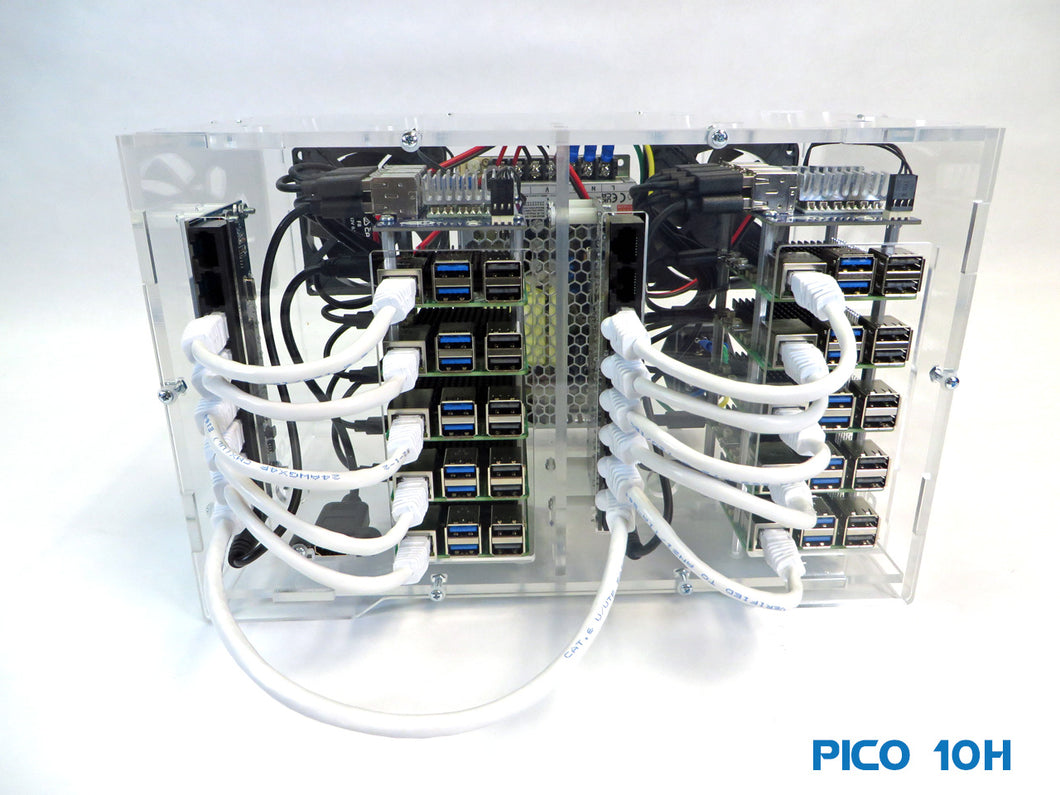 Pico 10M Raspberry PI5 Cluster 8GB