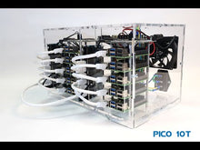 Load and play video in Gallery viewer, Pico 10T Raspberry Pi 5 Cluster 16GB - High Performance