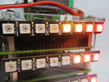 Load image into Gallery viewer, Blinkt! LEDs for PicoCluster - PicoCluster LLC.