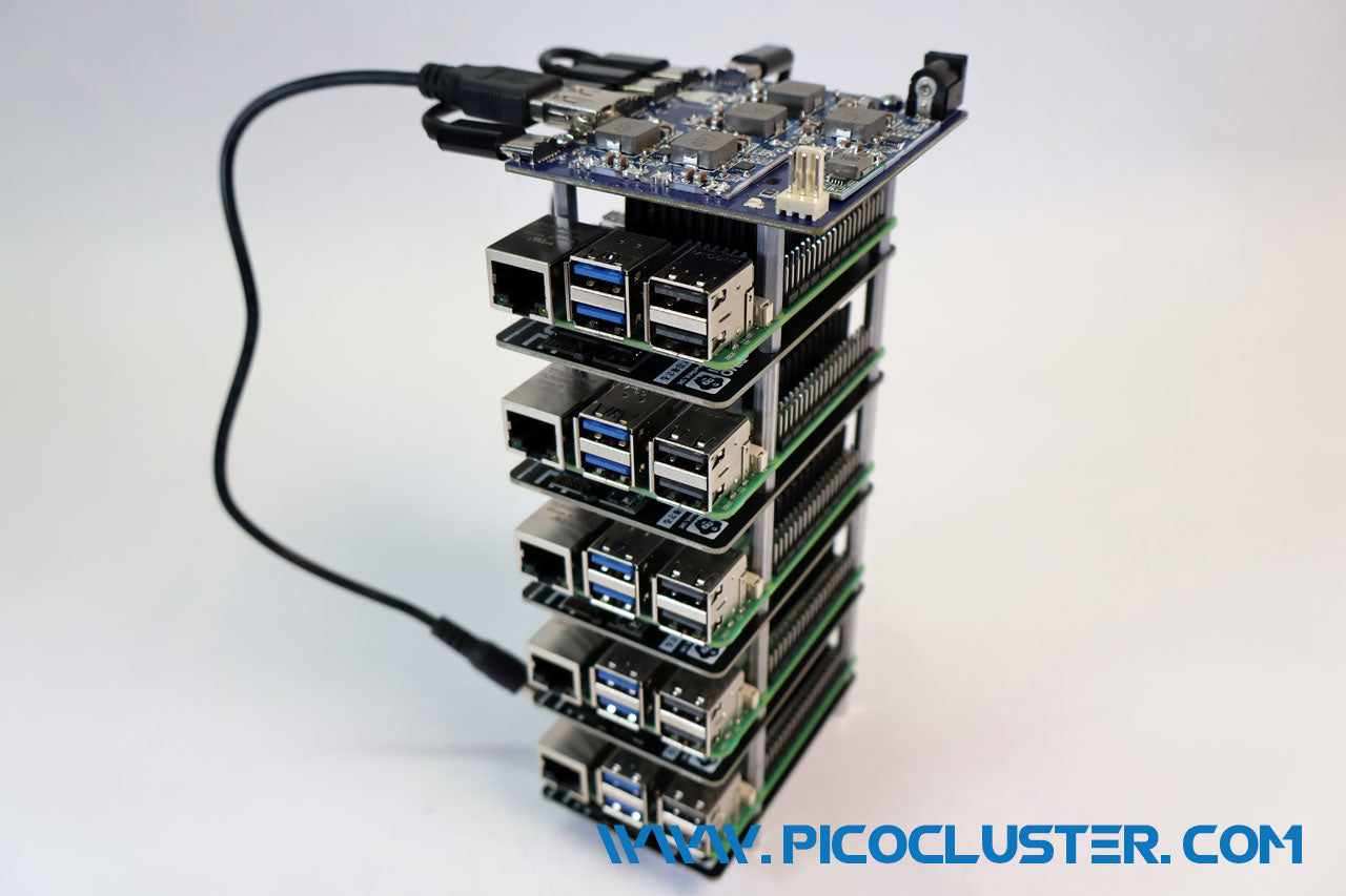 Rpi5 Stack Assemble RPI5 5M Board Stack – PicoCluster LLC