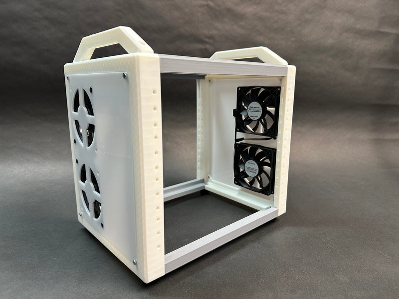 Desktop Datacenter Frame Evolution: Enhanced Cooling and Modular Design