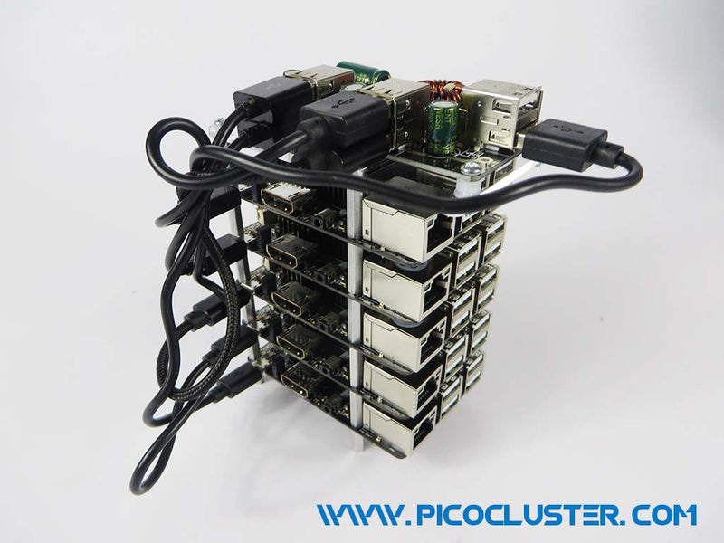 Assemble Odroid C2 Stack High Power