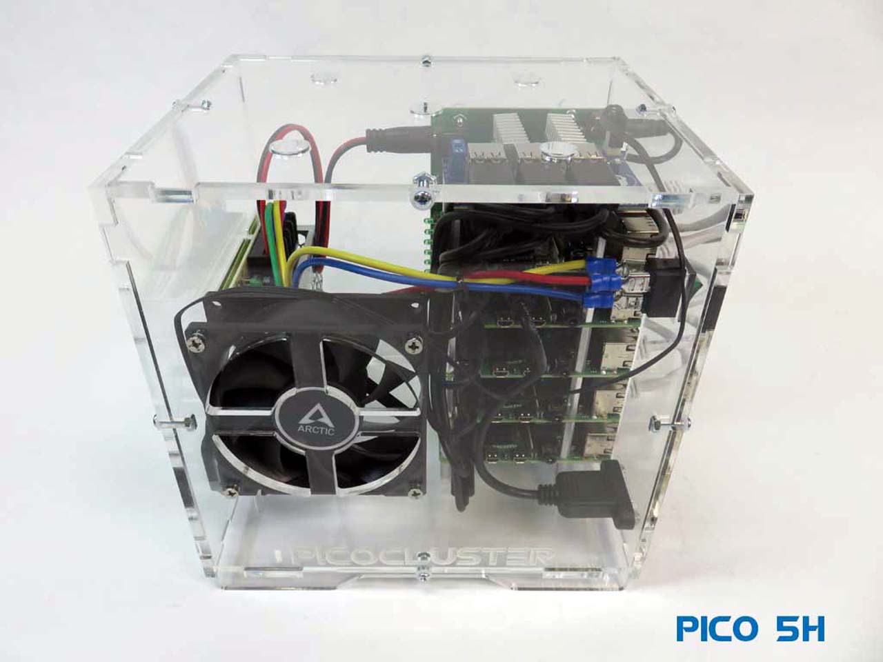 Pico 5 Raspberry PI4 Cluster 8GB