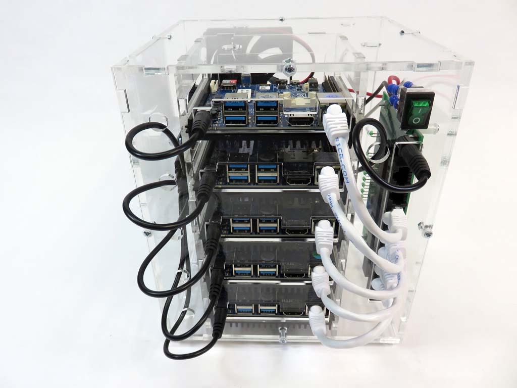 Pico 3 Odroid N2+ 4GB Cluster - Powerful Edge Computing