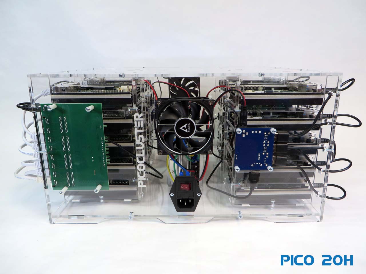 Pico 20 Odroid N2+ Cluster for Edge & Distributed Computing
