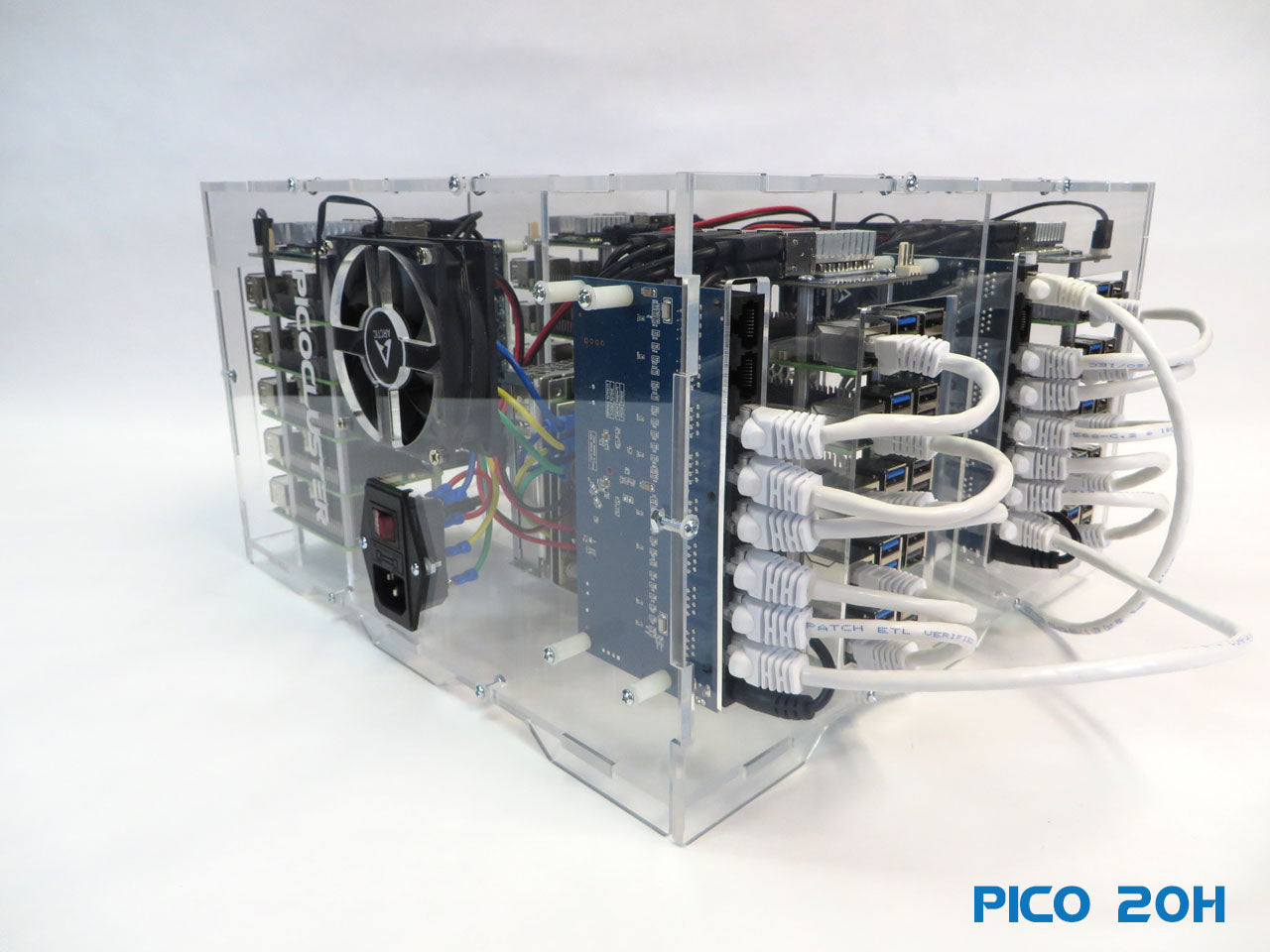 Pico 20H Raspberry Pi 5 Cluster 8GB - High-Performance Computing