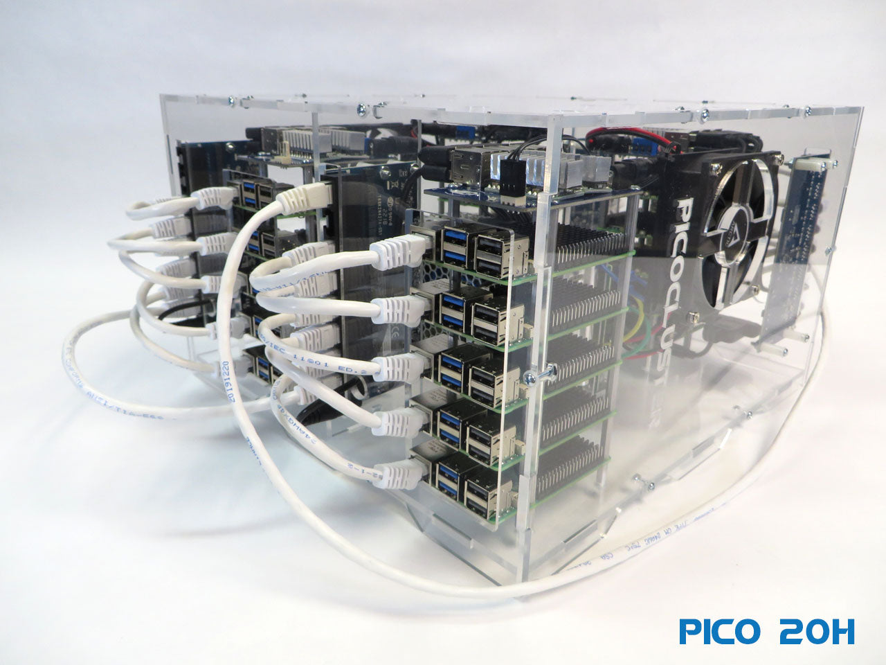 Pico 20H Raspberry Pi 5 Cluster 8GB - High-Performance Computing