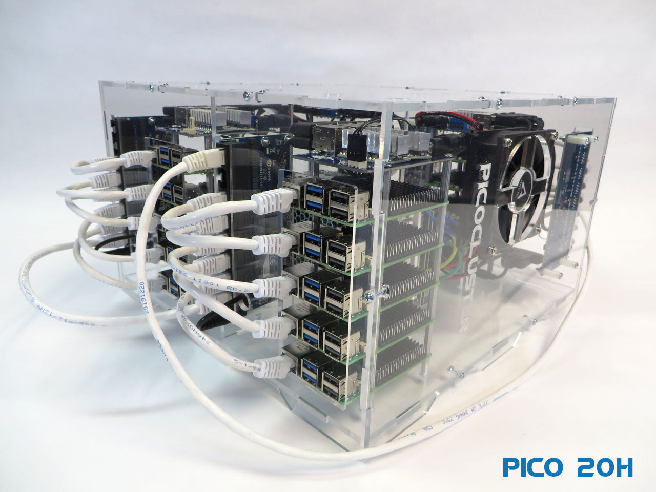 Pico 20M Raspberry Pi 5 Cluster 8GB - High-Performance Computing