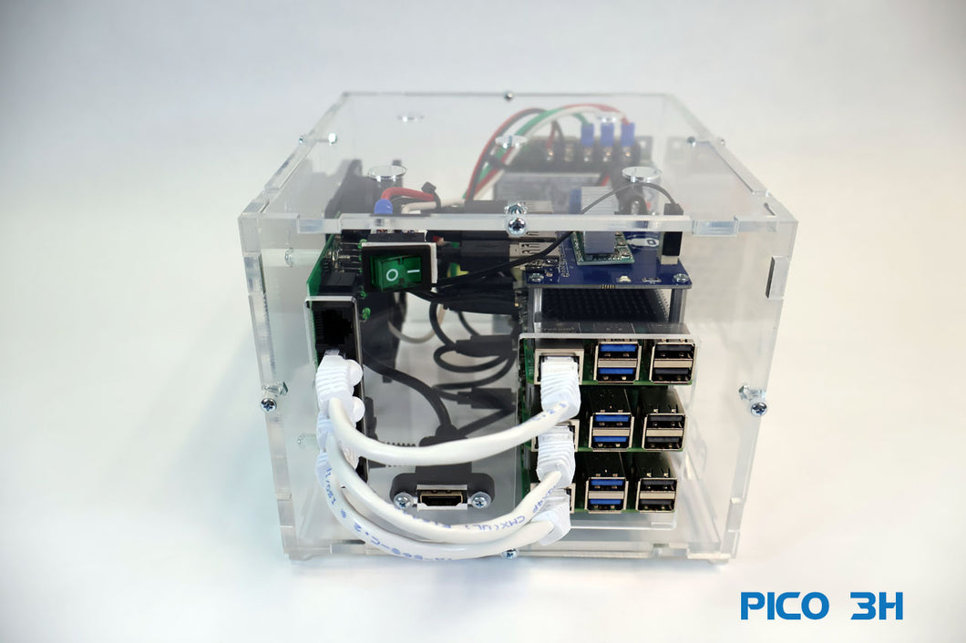 Pico 3H Raspberry PI5 Cluster 8GB