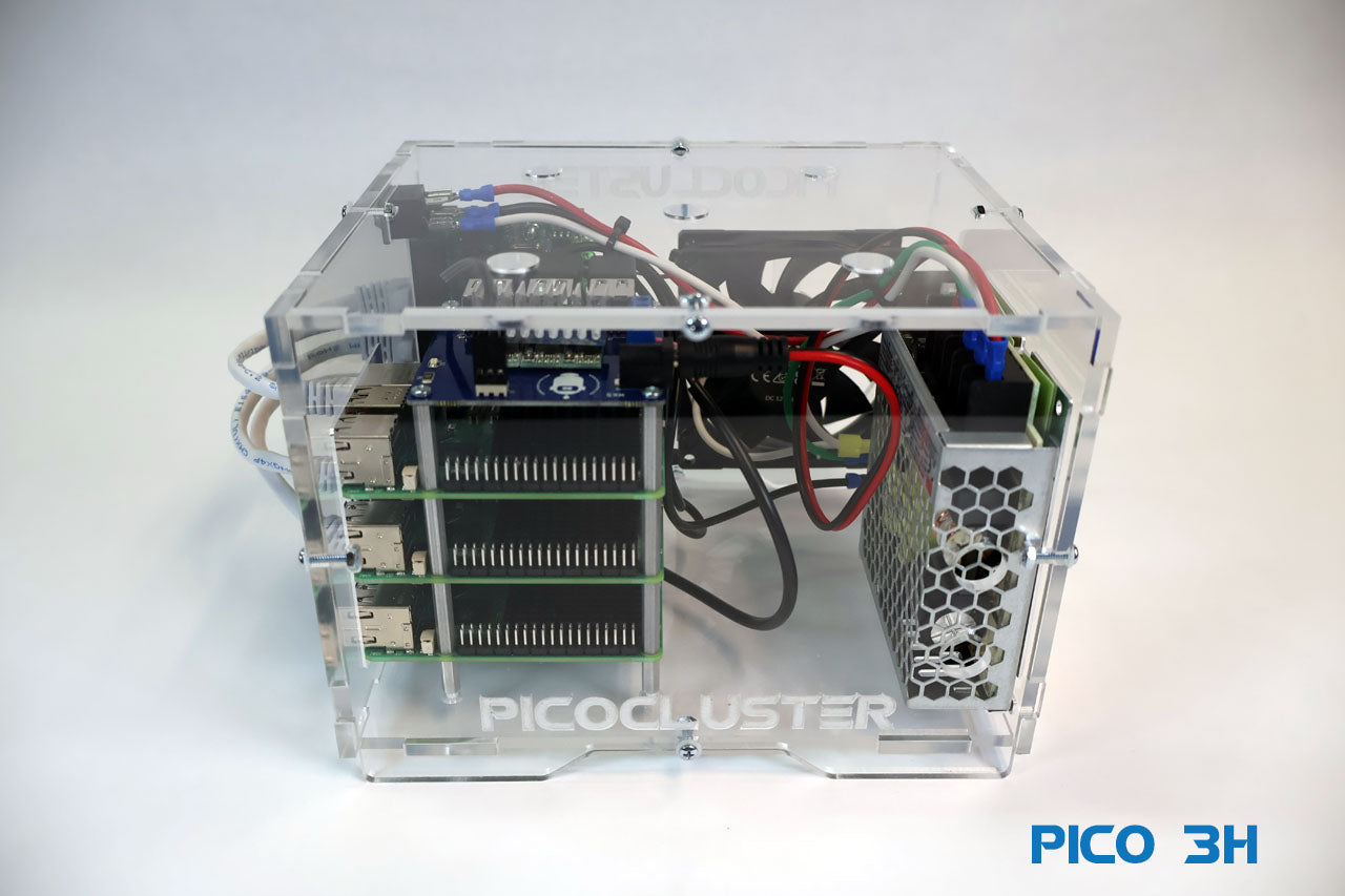 Pico 3H Raspberry Pi 5 Cluster 8GB - High-Performance Computing