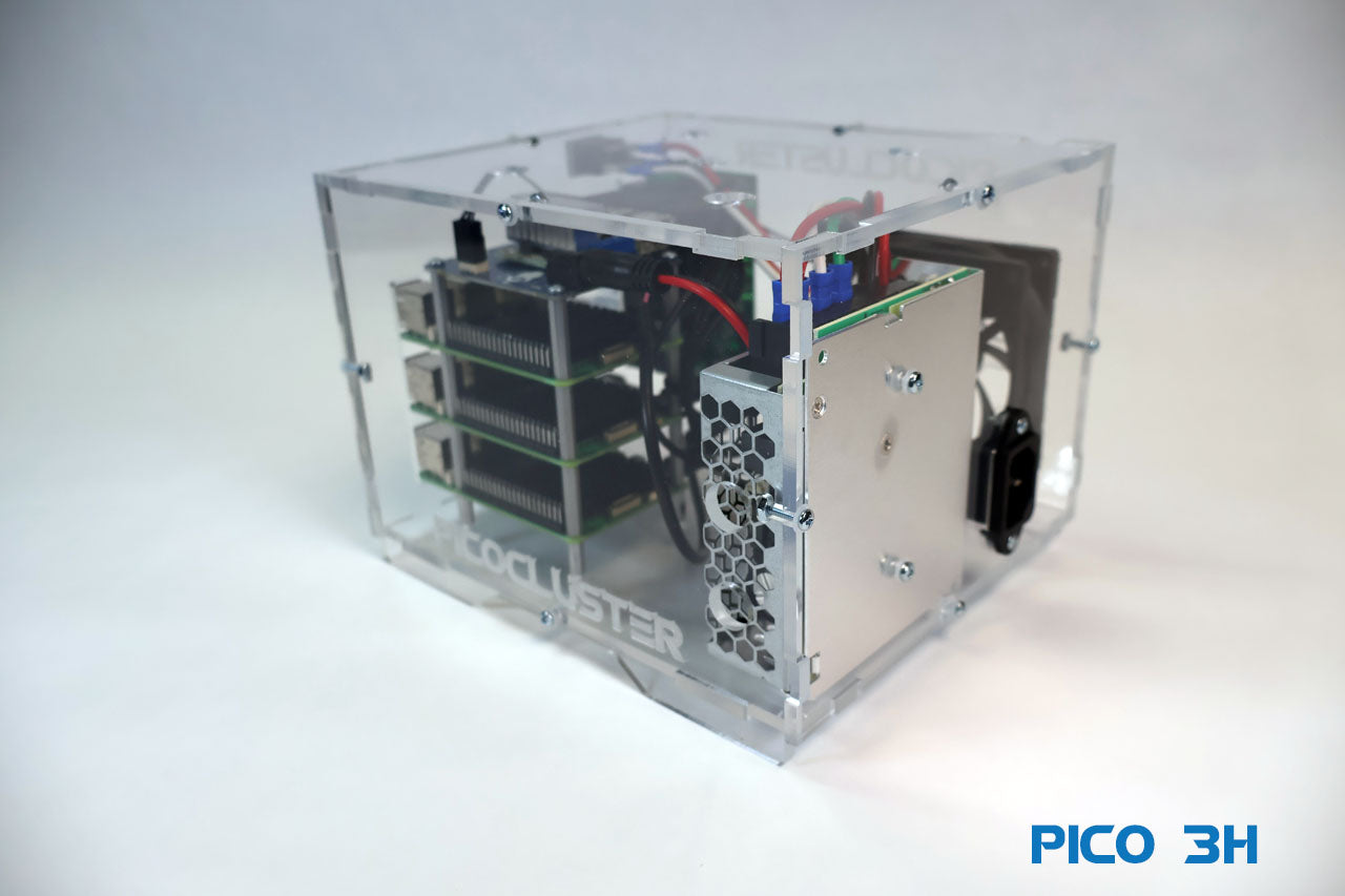 Pico 3H Raspberry Pi 5 Cluster 8GB - High-Performance Computing