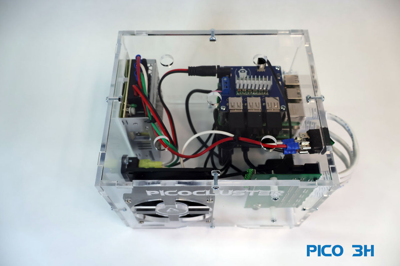 Pico 3H Raspberry Pi 5 Cluster 8GB - High-Performance Computing