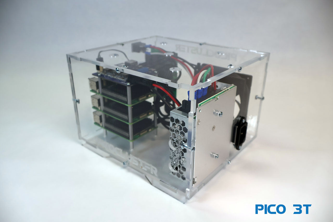 Pico 3T Raspberry Pi 5 Cluster 16GB - High Performance