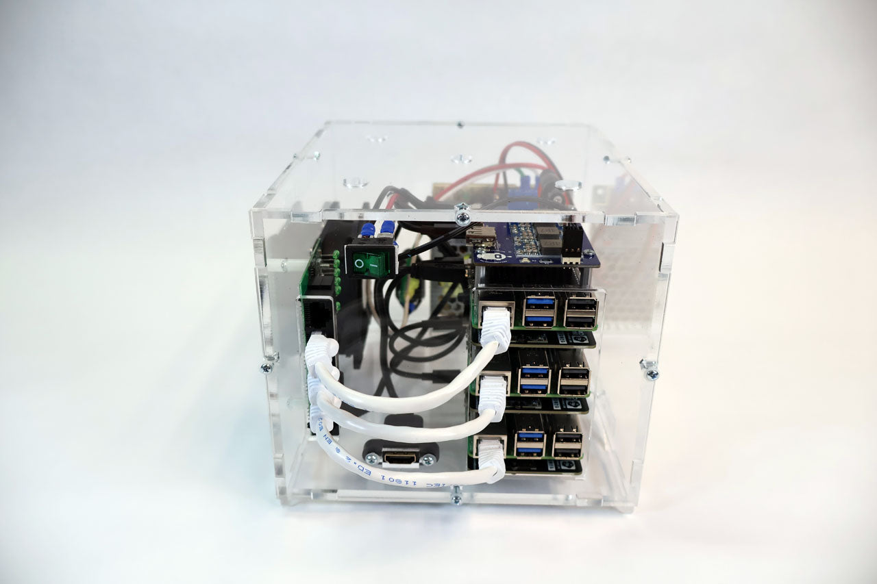 Pico 3AI Raspberry PI5 Cluster 8GB PicoCluster Desktop DataCenter