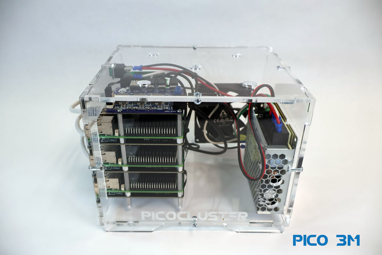 Pico 3M Raspberry Pi 5 Cluster 8GB - High Performance