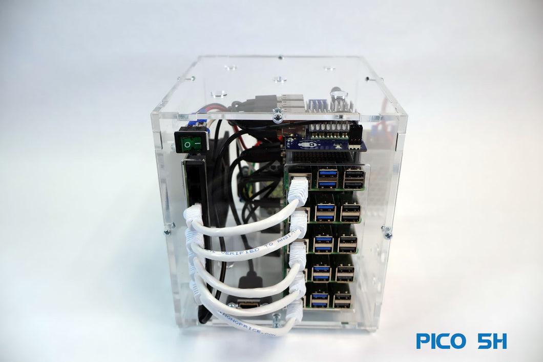 Pico 5H Raspberry PI5 Cluster 8GB