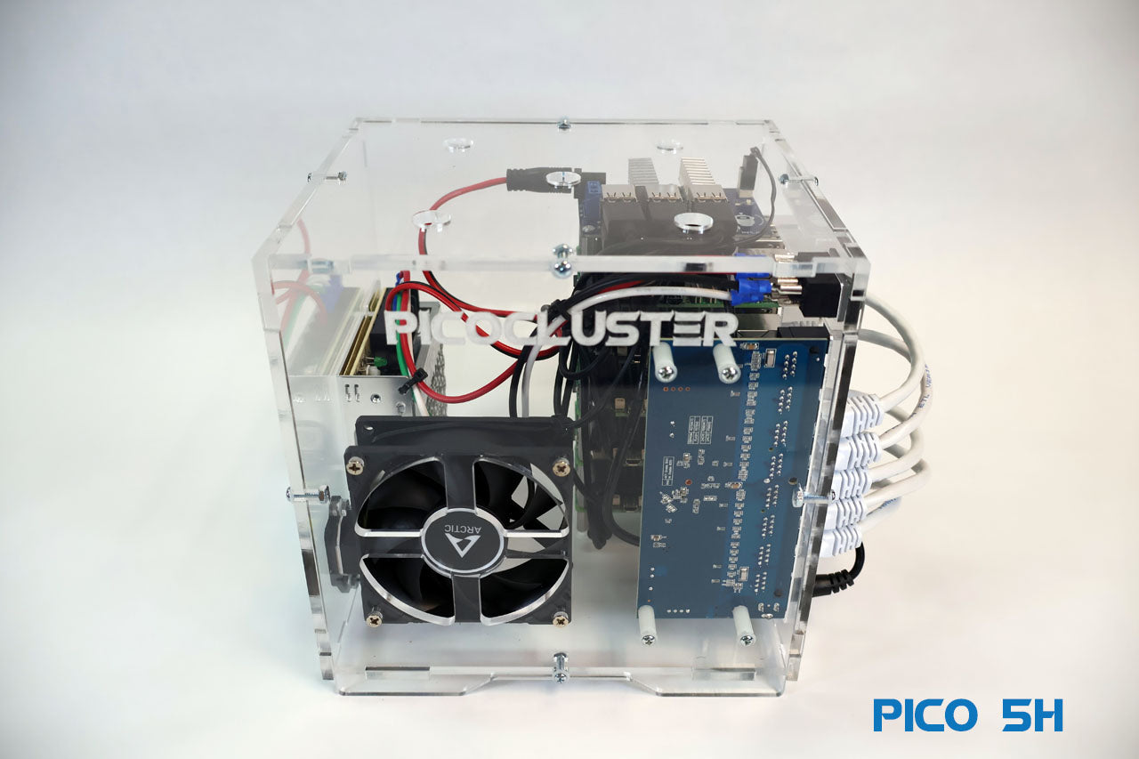 Pico 5H Raspberry Pi 5 Cluster 8GB - Advanced Computing
