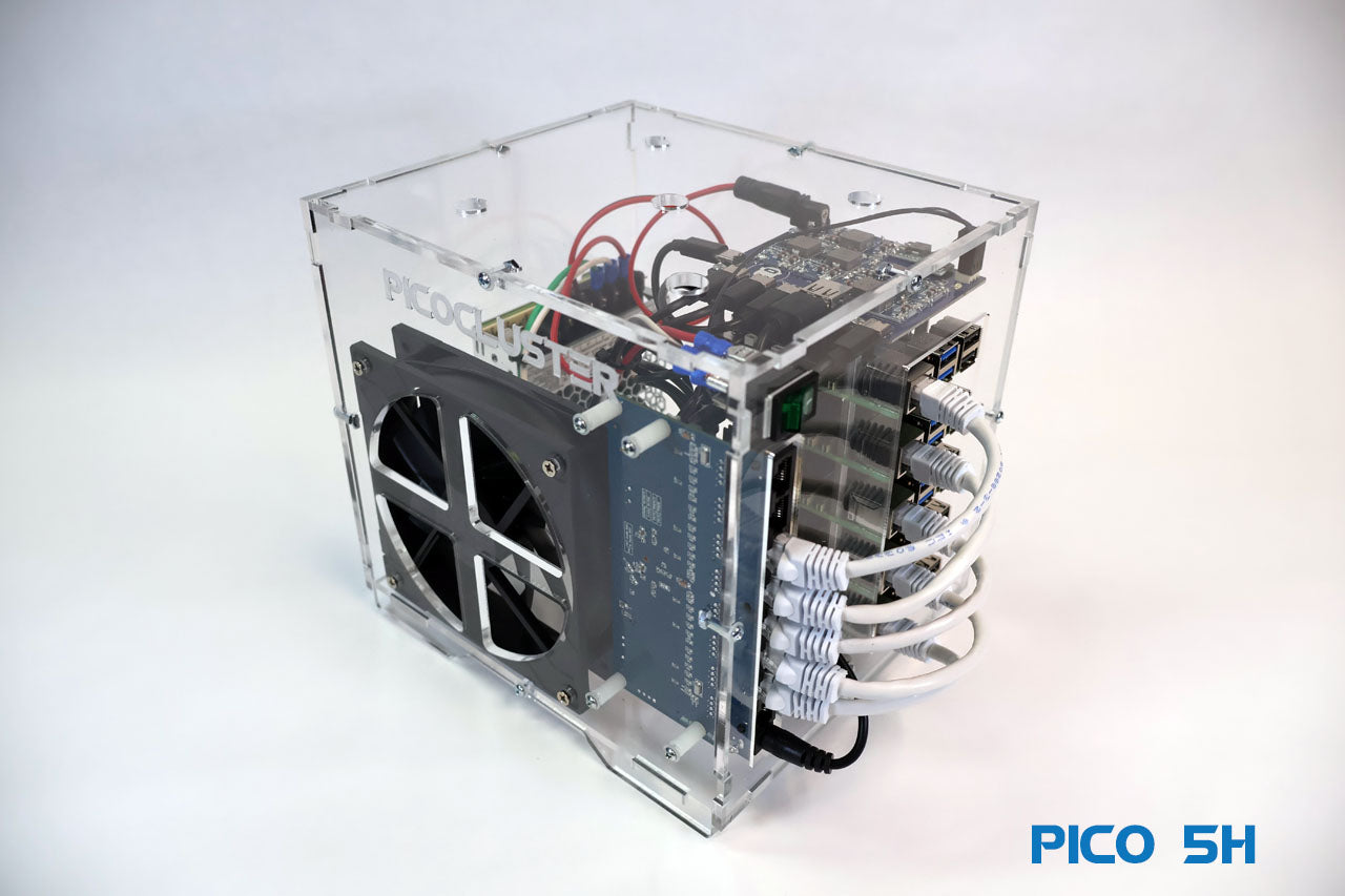 Pico 5H Raspberry Pi 5 Cluster 8GB - Advanced Computing