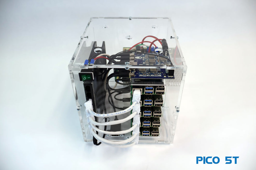 Pico 5T Raspberry PI5 Cluster 8GB