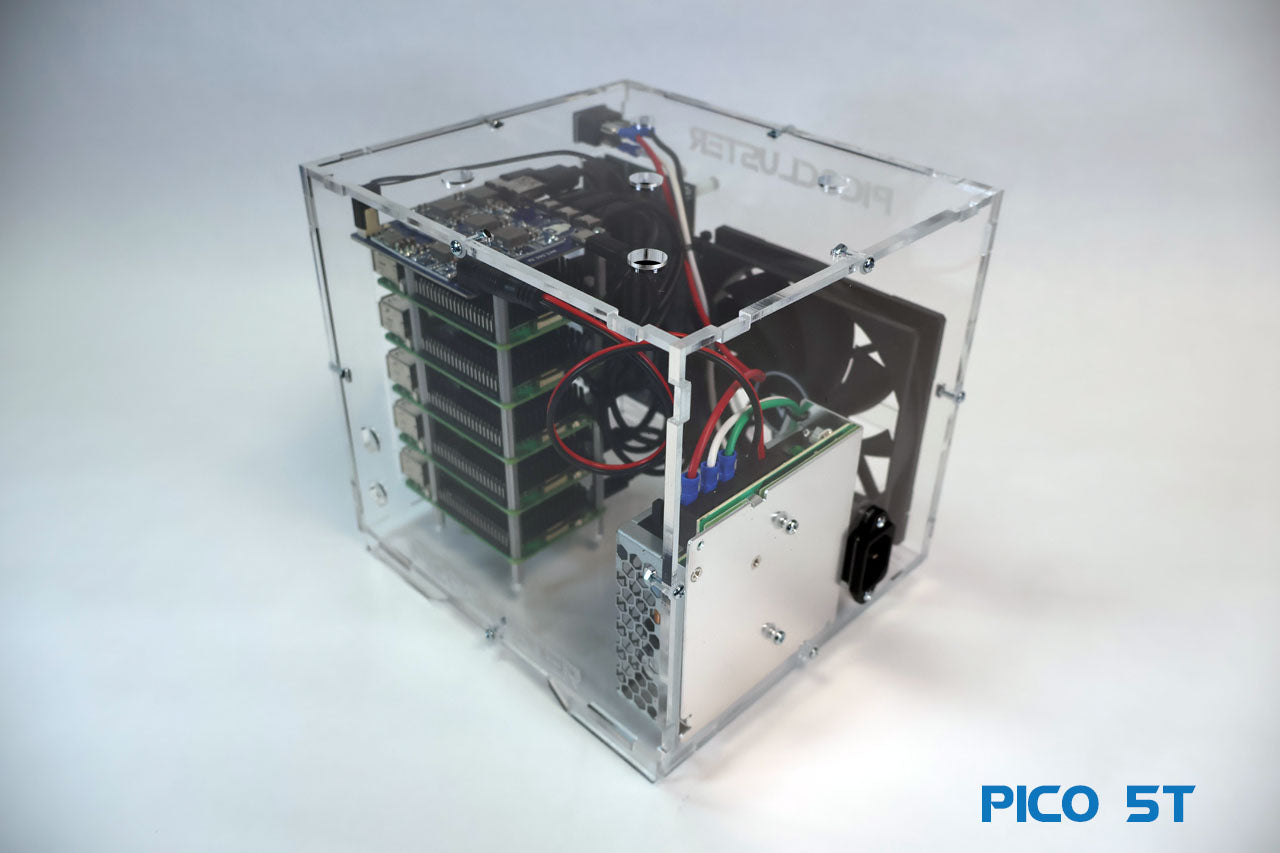 Pico 5T Raspberry Pi 5 Cluster 8GB - Powerful Edge Computing