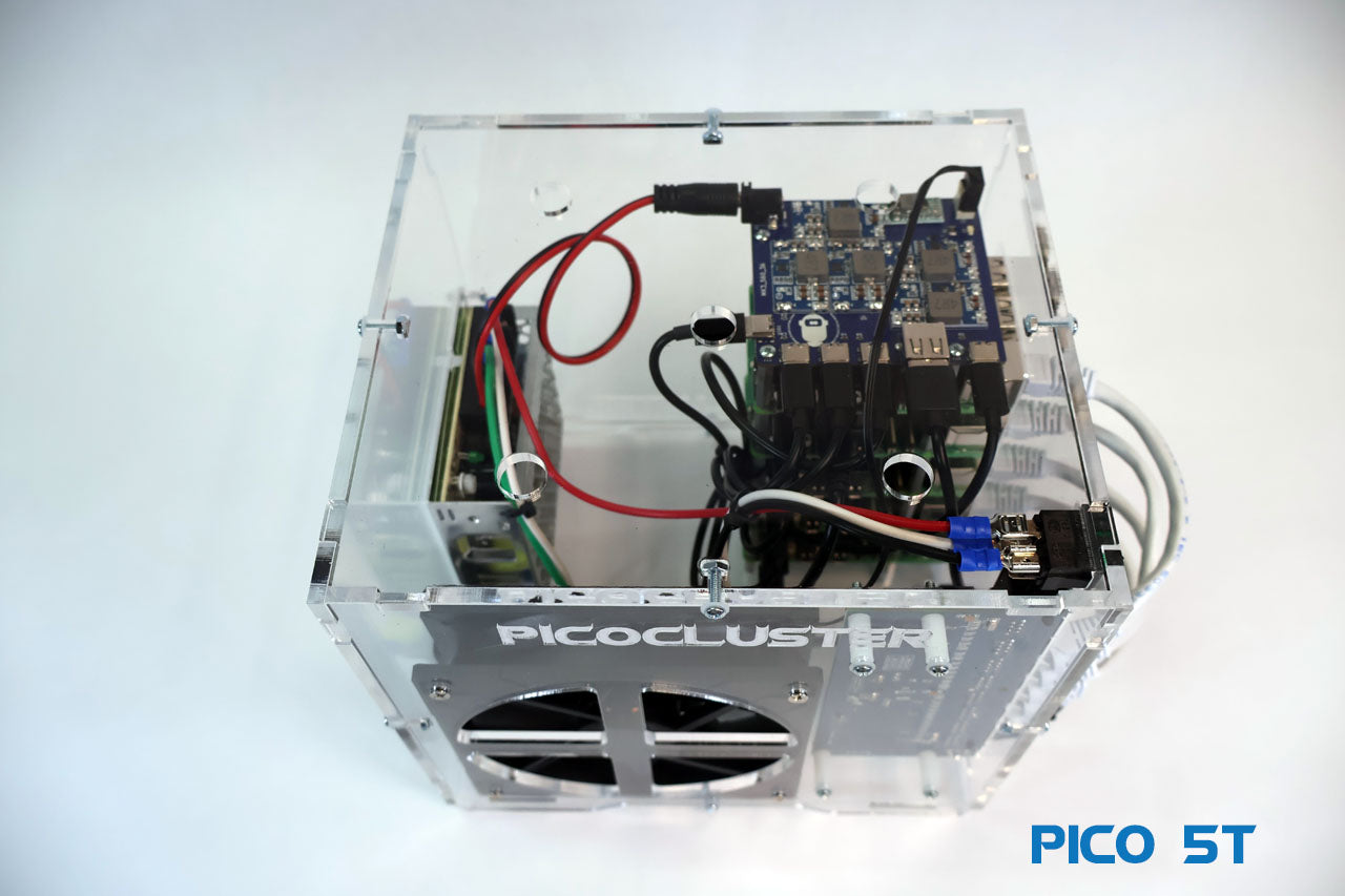 Pico 5T Raspberry Pi 5 Cluster 8GB - Powerful Edge Computing