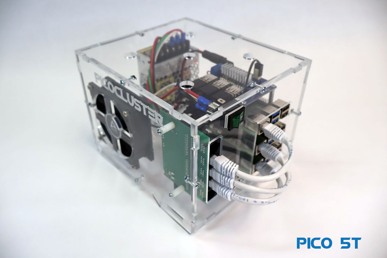 Pico 5T Raspberry Pi 5 Cluster 8GB - Powerful Edge Computing