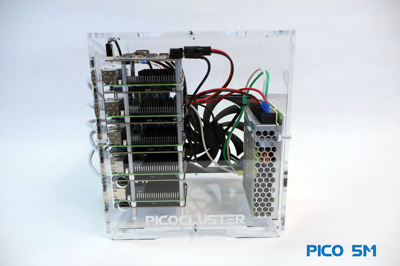 Pico 5M Raspberry Pi 5 Cluster - 16GB | PicoCluster