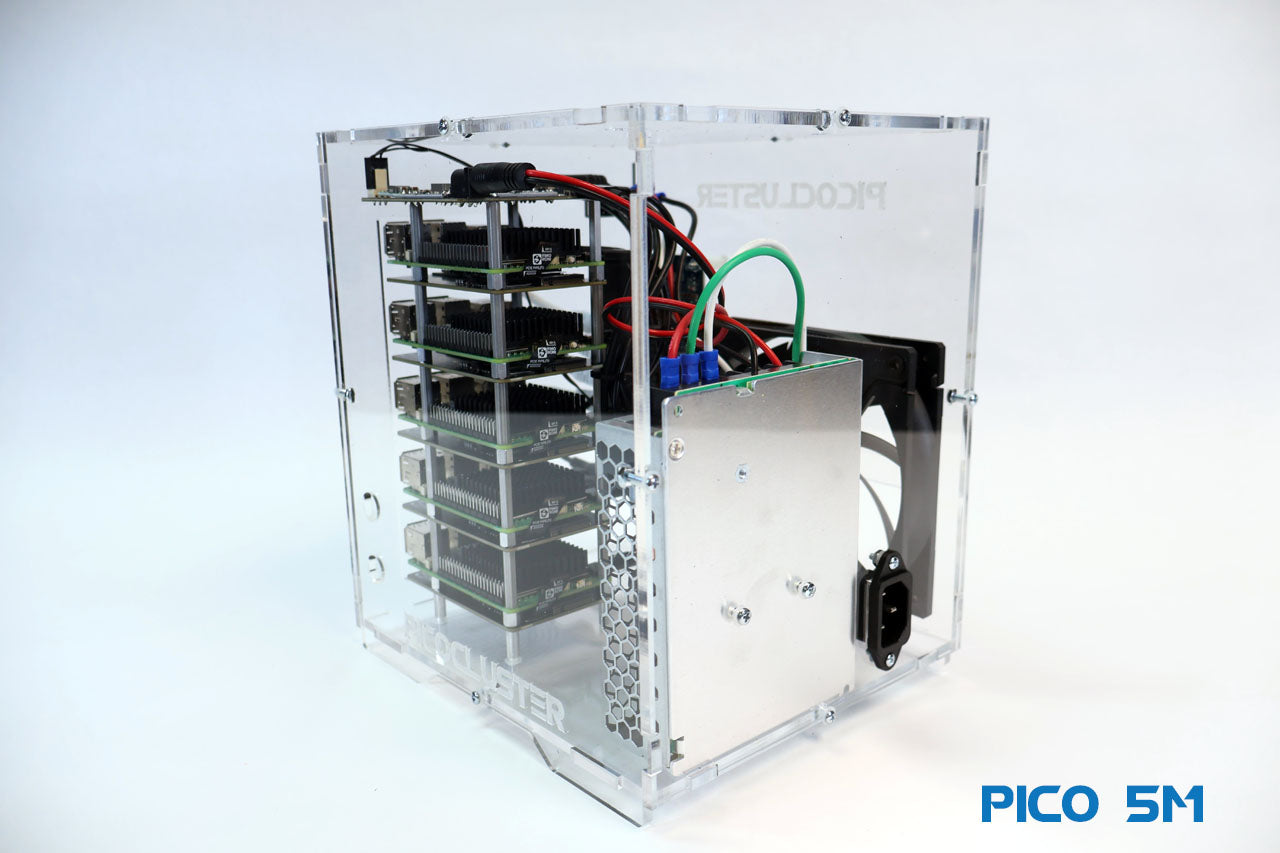 Pico 5M Raspberry Pi 5 Cluster - 16GB | PicoCluster