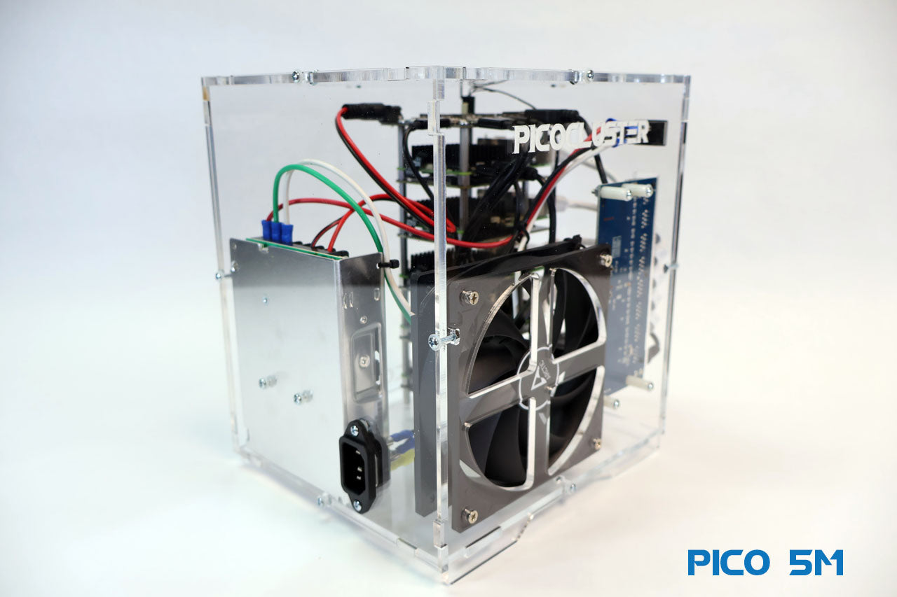 Pico 5M Raspberry Pi 5 Cluster - 16GB | PicoCluster