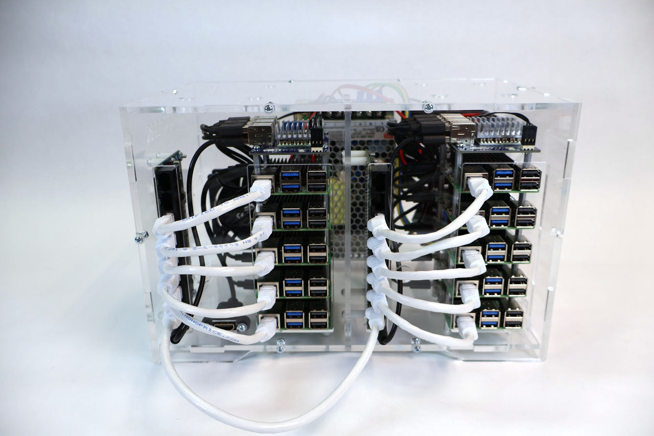 Pico 10H Raspberry Pi 5 Cluster 8GB - High Performance