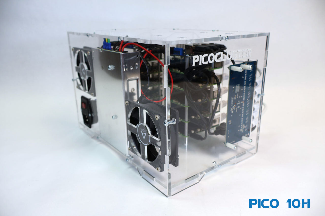 Pico 10H Raspberry Pi 5 Cluster 8GB - High Performance