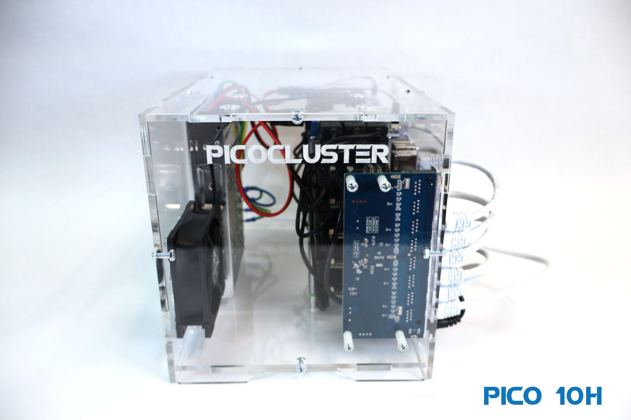 Pico 10H Raspberry Pi 5 Cluster 8GB - High Performance