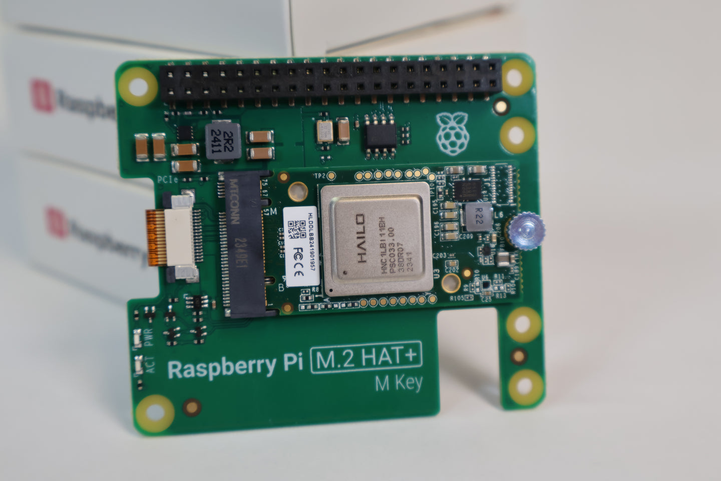 Raspberry Pi AI Kit with M.2 HAT+ and Hailo AI Module (13T)