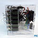 Pico 10AI Raspberry Pi 5 Cluster 8GB - High Performance