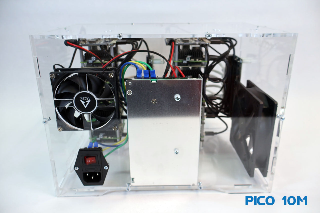 Pico 10AI Raspberry Pi 5 Cluster 8GB - High Performance