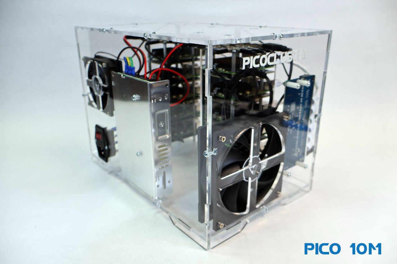 Pico 10AI Raspberry Pi 5 Cluster 8GB - High Performance