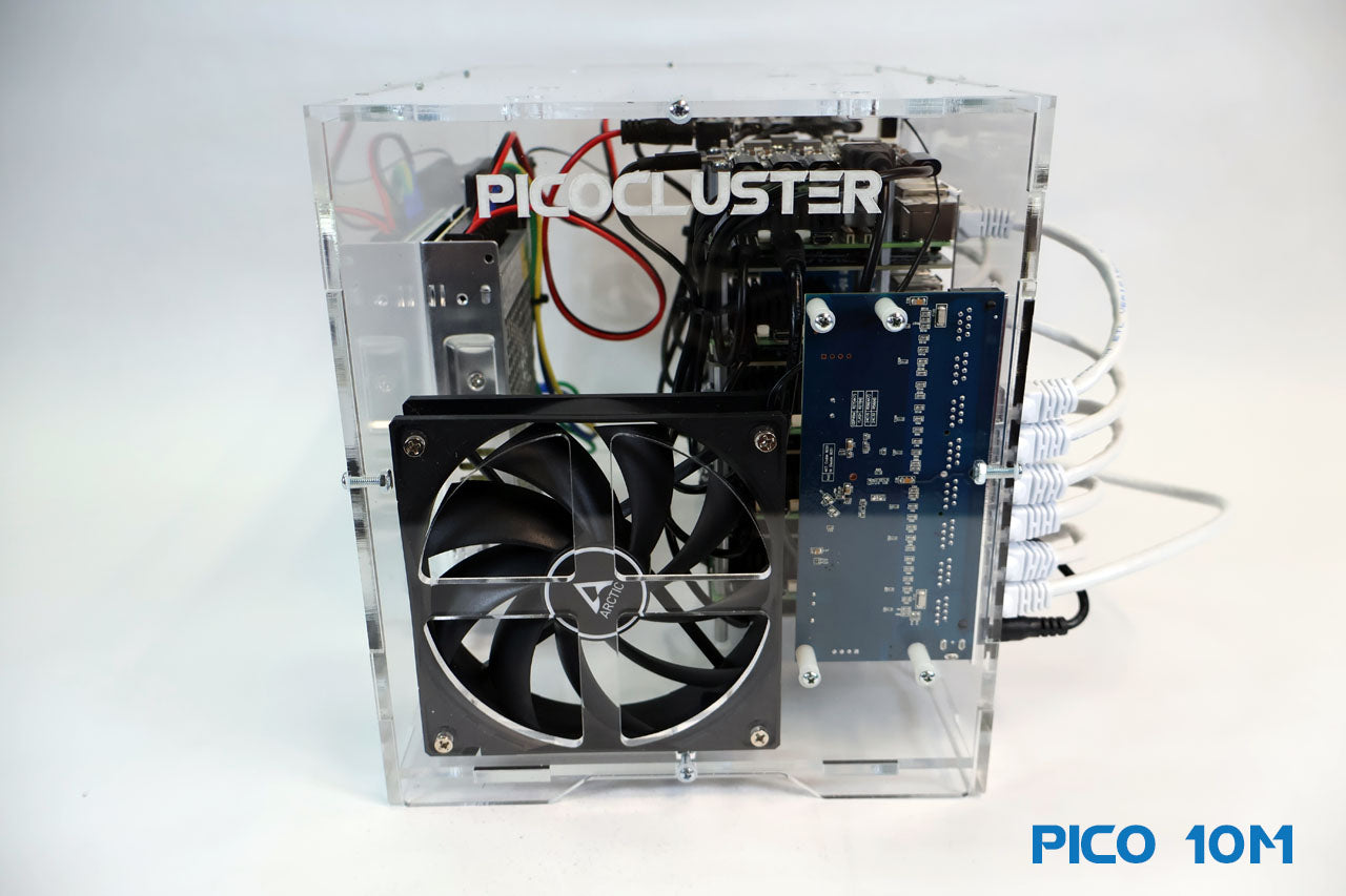 Pico 10AI Raspberry Pi 5 Cluster 8GB - High Performance