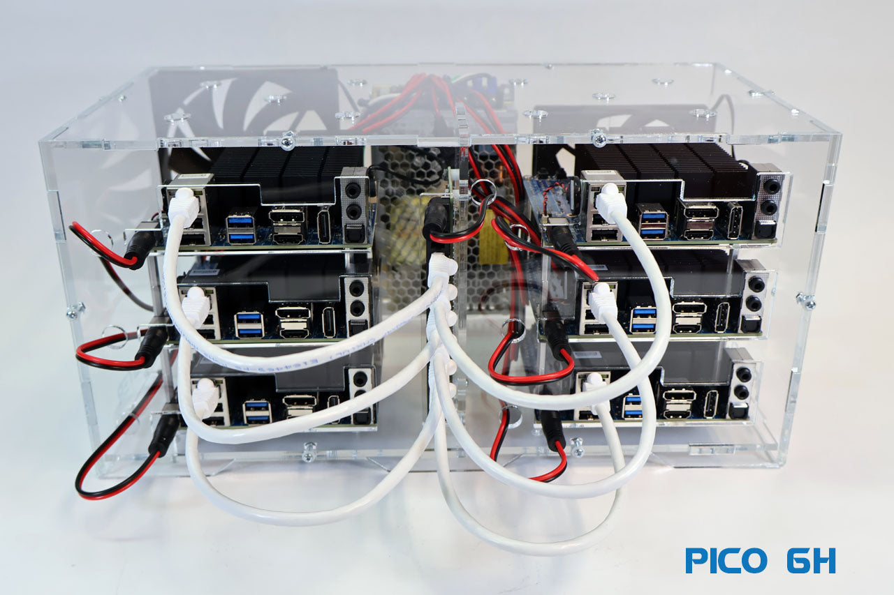 Pico 6M ODroid H5 - Powerful SBC Cluster