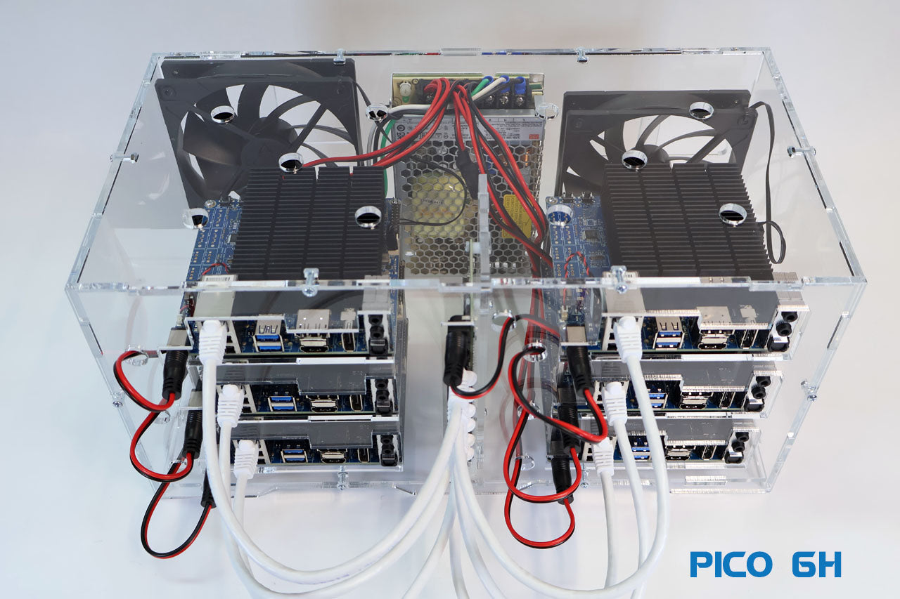 Pico 6M ODroid H5 - Powerful SBC Cluster