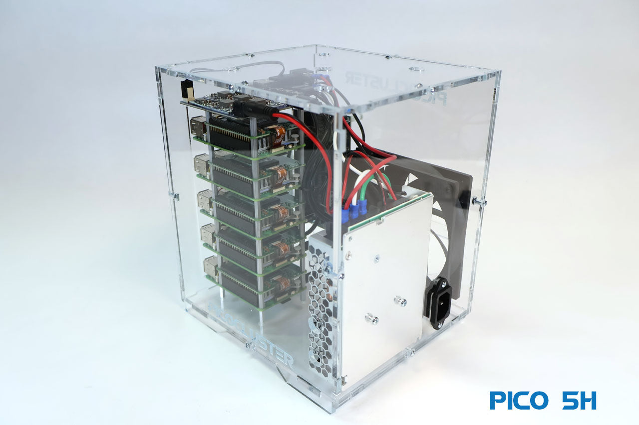 Pico 5AI Raspberry PI 5 Cluster 8GB - High Performance