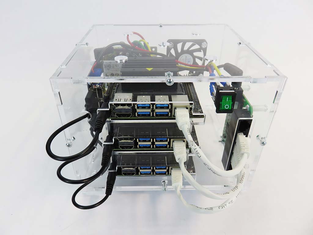 Pico 3H - PicoCluster 3 Node Computer Cluster Desktop Datacenter ...