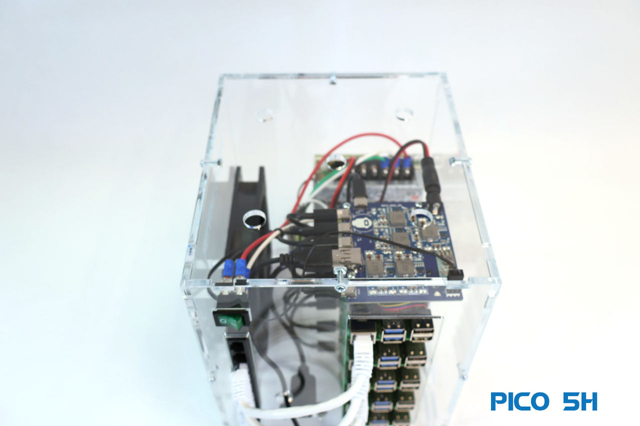 Pico 5AI Raspberry PI 5 Cluster 8GB - High Performance