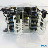 Pico 10 Raspberry PI4 Cluster 8GB