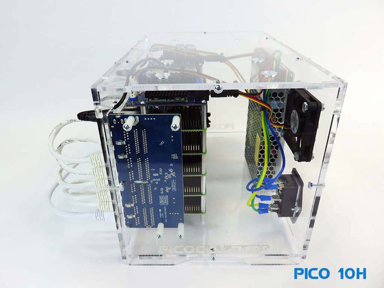 Pico 10 Raspberry PI4 Cluster 8GB