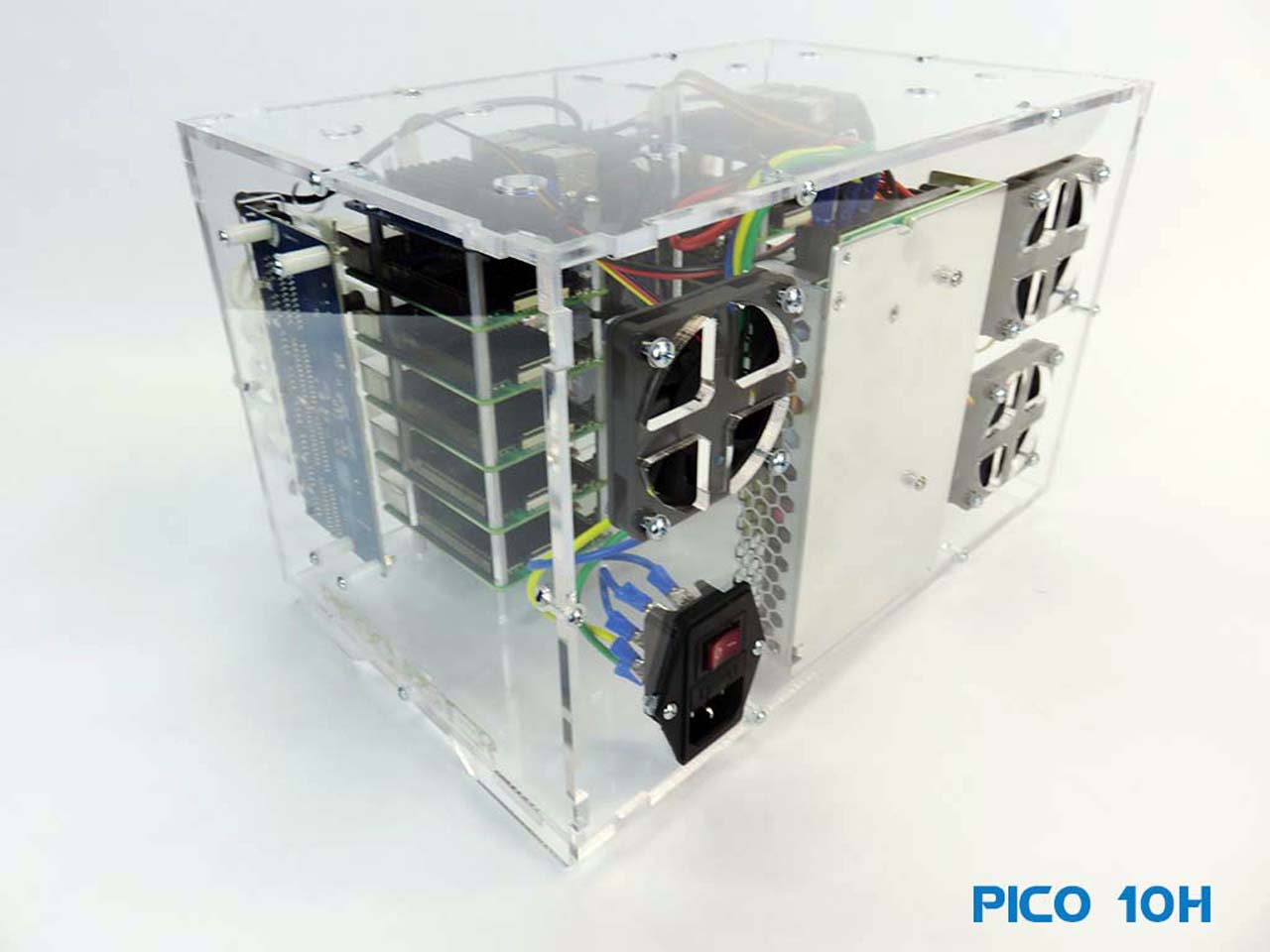 Pico 10 Raspberry PI4 Cluster 8GB