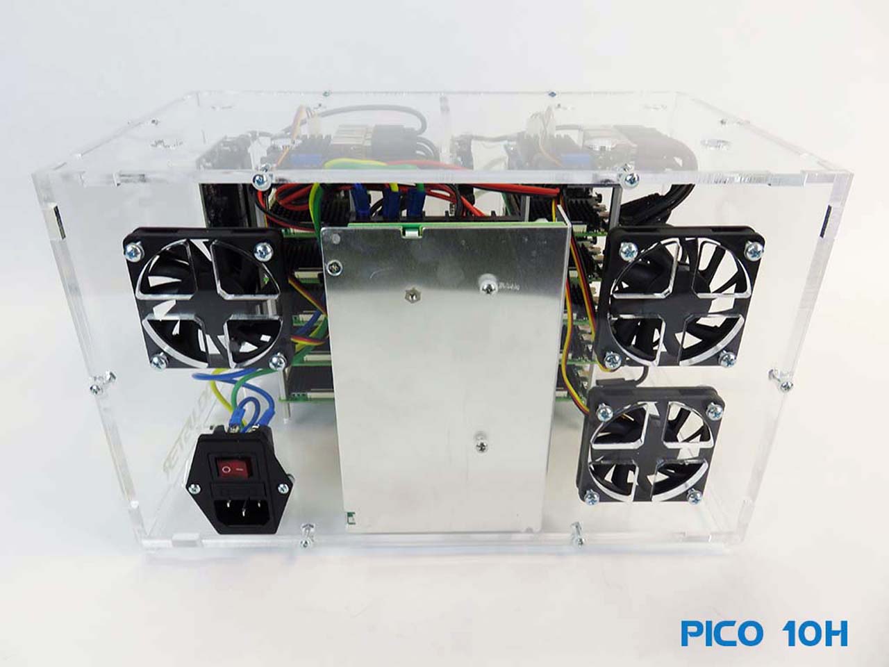Pico 10 Raspberry PI4 Cluster 8GB