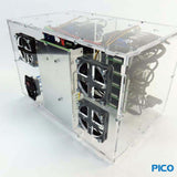 Pico 10 Raspberry PI4 Cluster 8GB