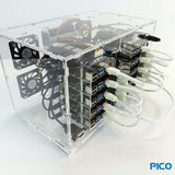 Pico 10 Raspberry PI4 Cluster 8GB