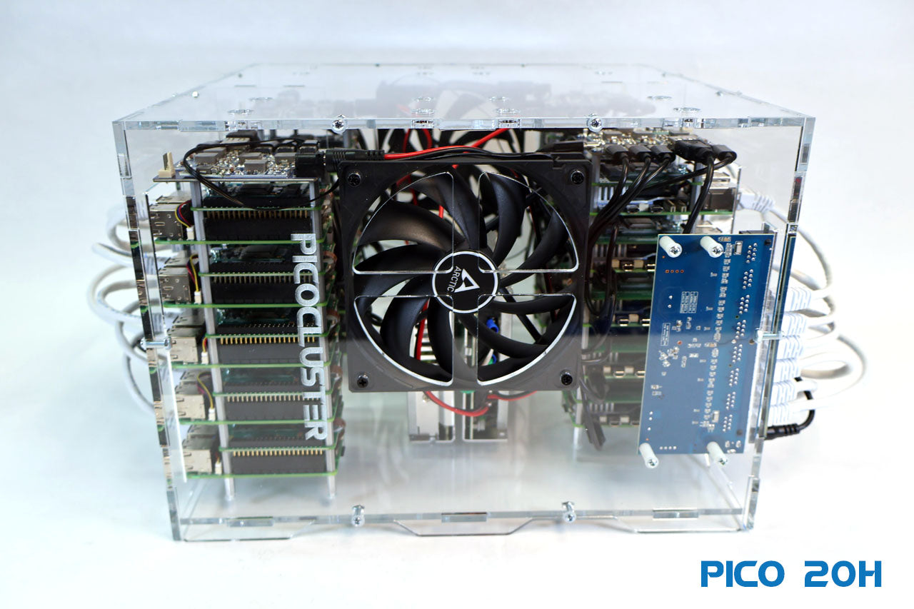 Pico 20AI Raspberry Pi 5 Cluster - 8GB High Performance