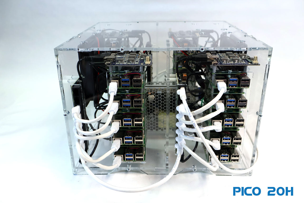Pico 20AI Raspberry Pi 5 Cluster - 8GB High Performance